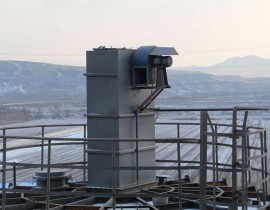 倉頂式除塵器